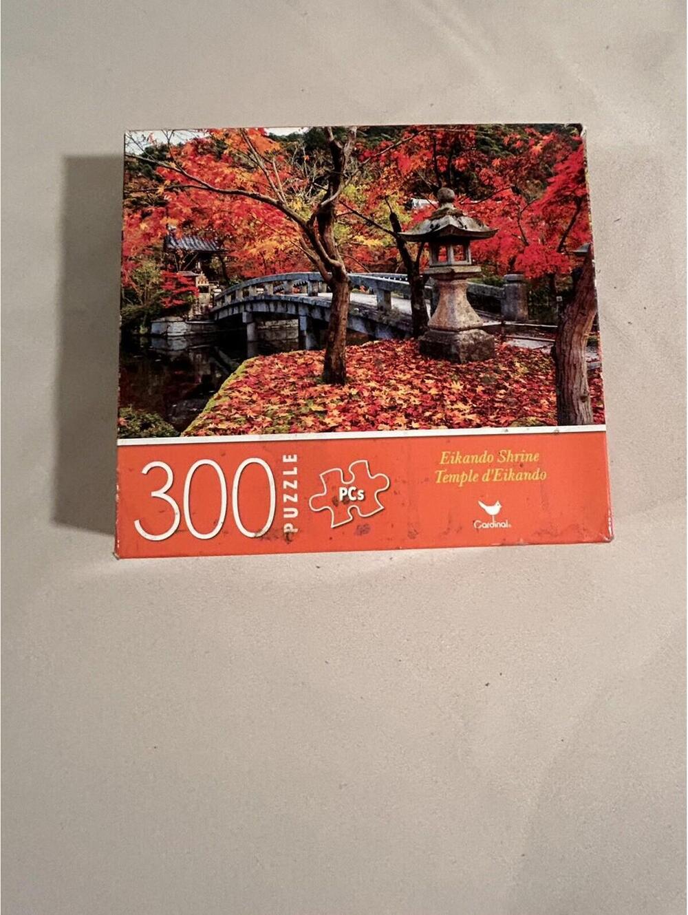 Cardinal Puzzle 300 Pieces New Fall Trees